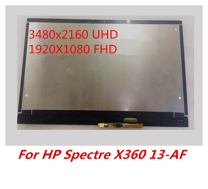 New original 13.3 &quotLCD replacement FHD UHD for HP Spectre X360 13-AF series touch digitizer display panel assembly | Компьютеры и