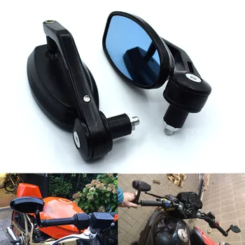 

Universal Motorcycle rearview side mirrors handle bar end 7/8" 22mm for kawasaki suzuki honda yamaha KTM Ducati BMW Triumph