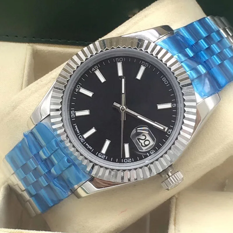 Топ V3 автоматические 2813 механические часы Datejust из нержавеющей стали с твердой застежкой President мужские наручные часы Новые поступления роскошные мужские наручные часы - Color: 11