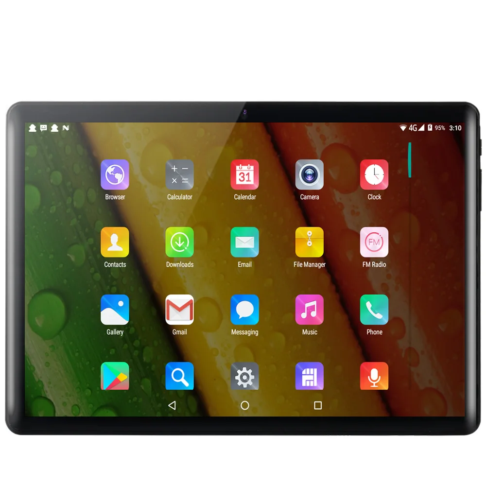 2020 New Tablet Pc 10.1 inch Android 9.0 Tablets 8GB+128GB Ten Core 3g 4g LTE Phone Call IPS pc Tablet WiFi GPS 10 inch Tablets