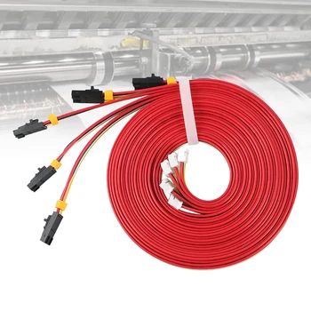 

5pcs 1M Accessories Repair Tool NAMA17 3D Printer Practical Flexible 42 Stepper Motor Cables Connection Home Office For Ram bo