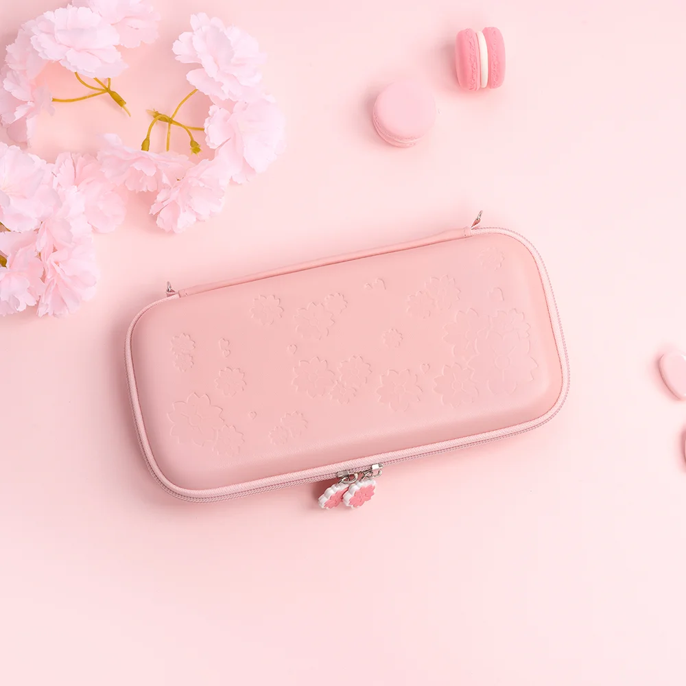 Портативная сумка для хранения Geekshare Sakura Дорожный чехол Nintendo Switch Lite аксессуары