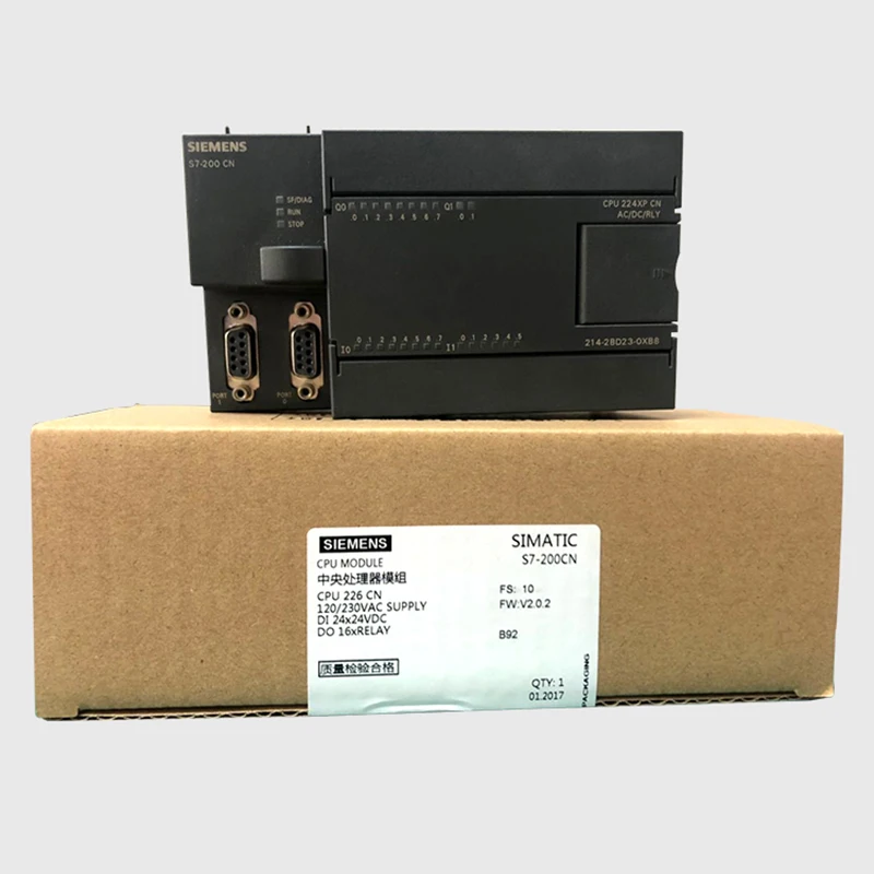 1 шт. S7-200PLC CPU222 224 224XP 226 CN Prammable контроллер