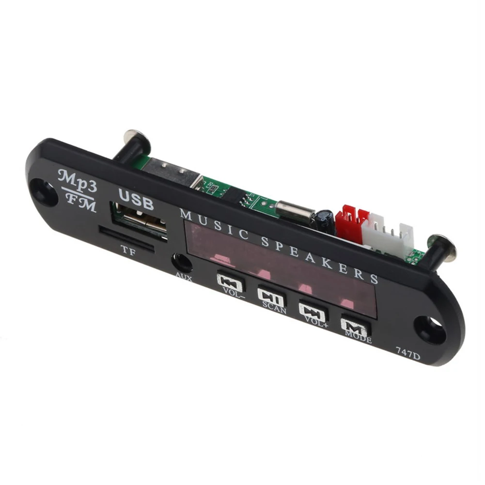 Q9A 12 в MP3 USB аудио доска FM AUX TF декодер дистанционный музыкальный динамик Автомагнитола