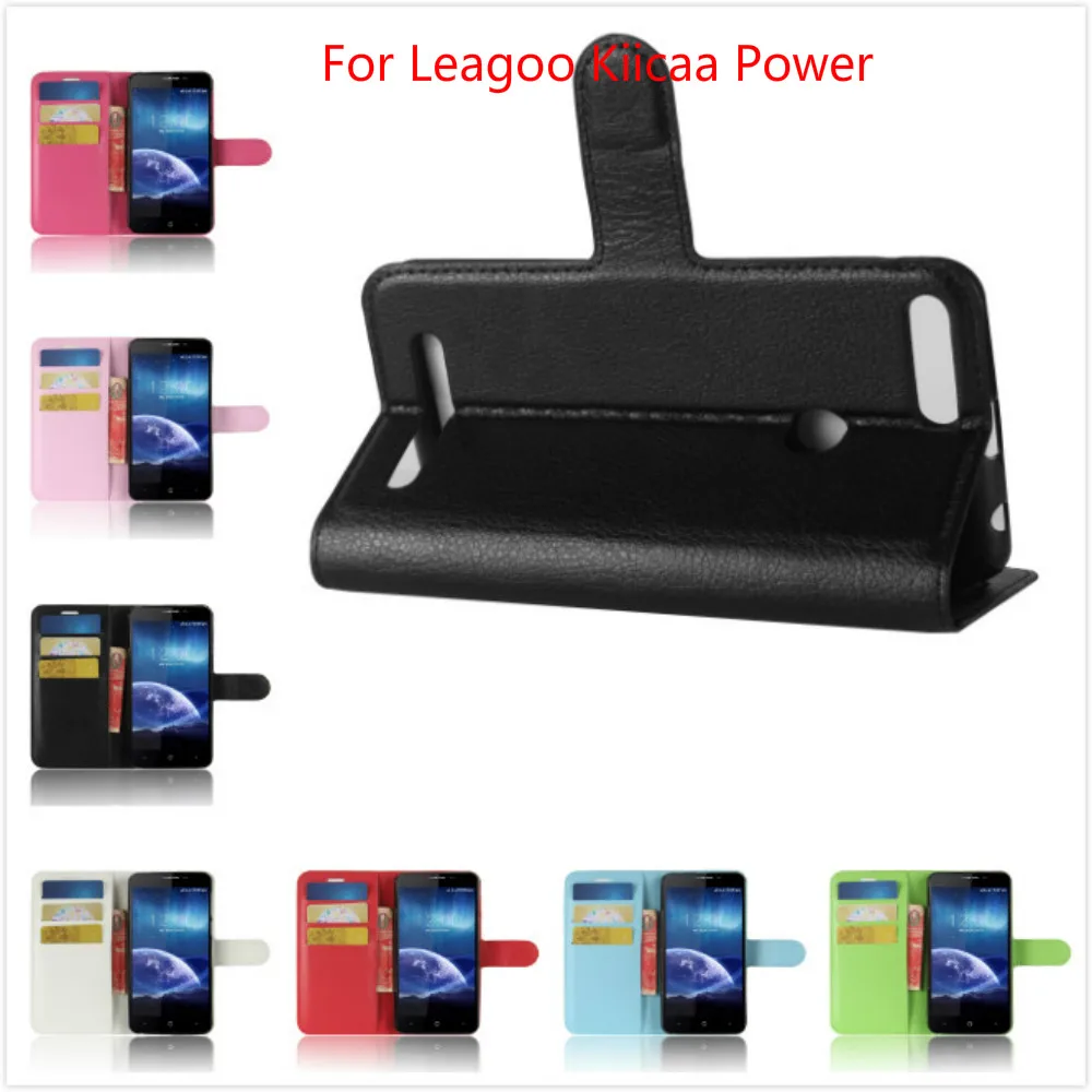 Чехол для Leagoo чехол kiicaa Power 5 0 дюймов флип Kiicaa Capas|Бамперы| |