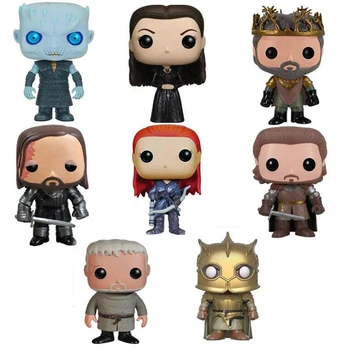

Game of Thrones Characters Vinyl Figure Collection Model Toys with retail box Jon Snow Night's King Daenerys Targaryen