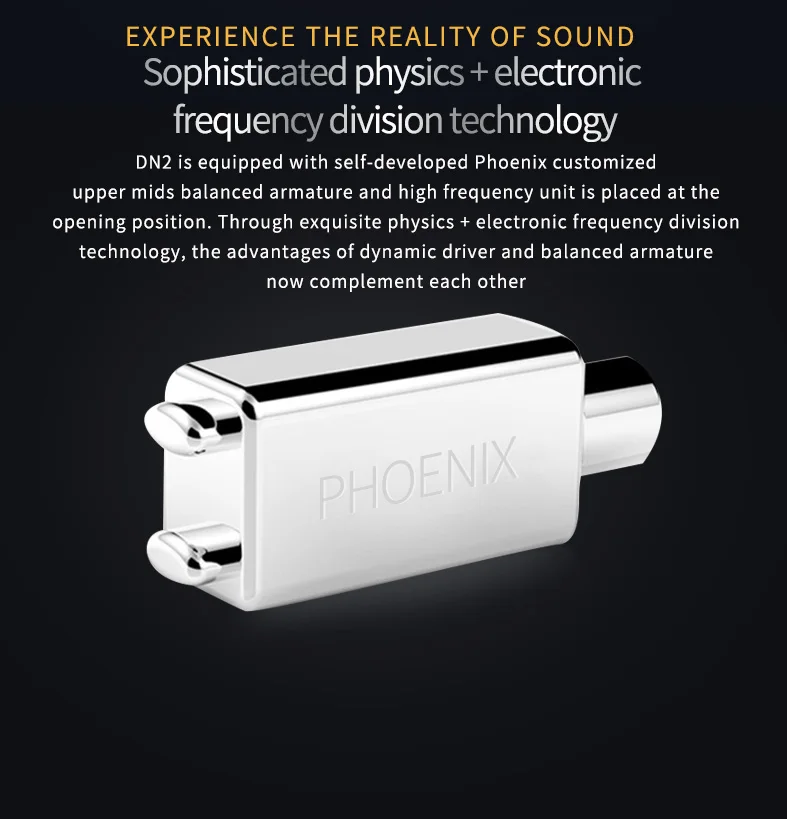 BGVP DN2 Dynamic Driver In-ear earphone Bass