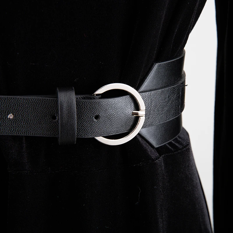 HIGH STREET Новая мода дизайнерское зимнее платье женское с длинным рукавом с кожаным воротником бархатное платье миди