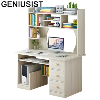

Tafel Escritorio Escrivaninha Para Notebook Biurko Office Bed Tray Laptop Stand Tablo Computer Mesa Desk Table With Bookshelf