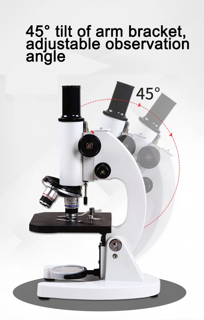 Microscope Biologique Professionnel Optique 40-6000x, Photographie