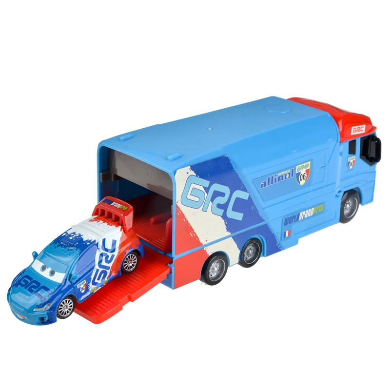 Совершенно новые автомобили disney Pixar Cars 2 Cars 3 Truck Mack Launcher пластиковая игрушечная машинка 1:55 Игрушечная модель автомобиля детские подарки на день рождения