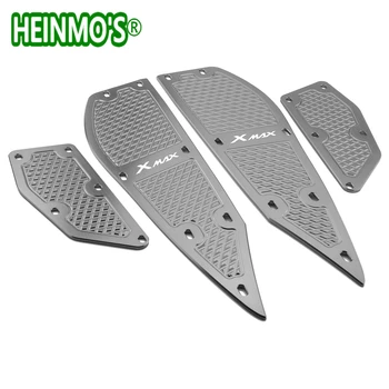 

For yamaha xmax 300 Foot Pegs plates x max 300 Footrest Step pads xmax 300 For yamaha Motorcycle CNC Accessories High Quality