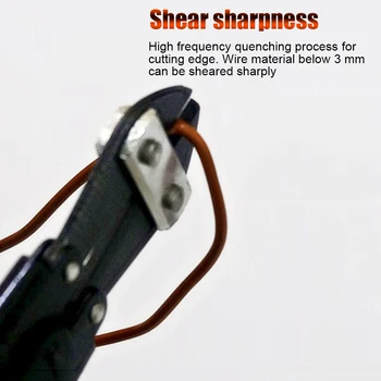 

8Inch Mini Bolts Cutter Steel Bar Clamps Pliers Hand Tools Wire Pliers TSH Shop