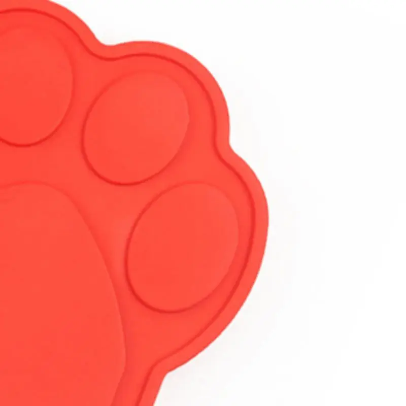 Милый питомец Lick Pad с присоской собака медленное лечение силиконовый Дозирующий коврик сукции к стене для купания уход за собакой