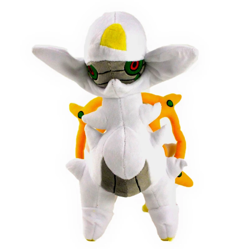 30CM Cute Japanese Anime Arceus Plush Doll Stuffed Toy Model Birthday Best Gift For Children Boys Toys | Игрушки и хобби