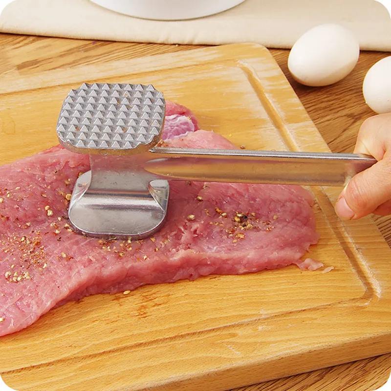 Aluminium Metal Hammer Meat Mallet Tenderizer Steak Beef Pork Chicken Hammer Kitchen Tool