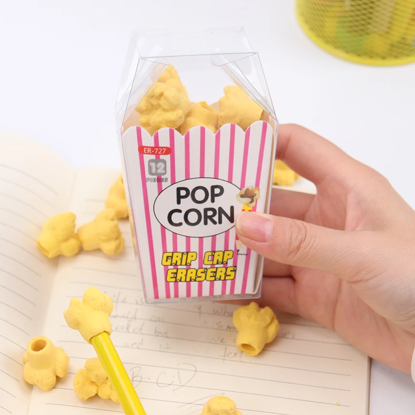 Funny Cute Food Rubber Pencil Eraser Stationery Children Party Creative Present 