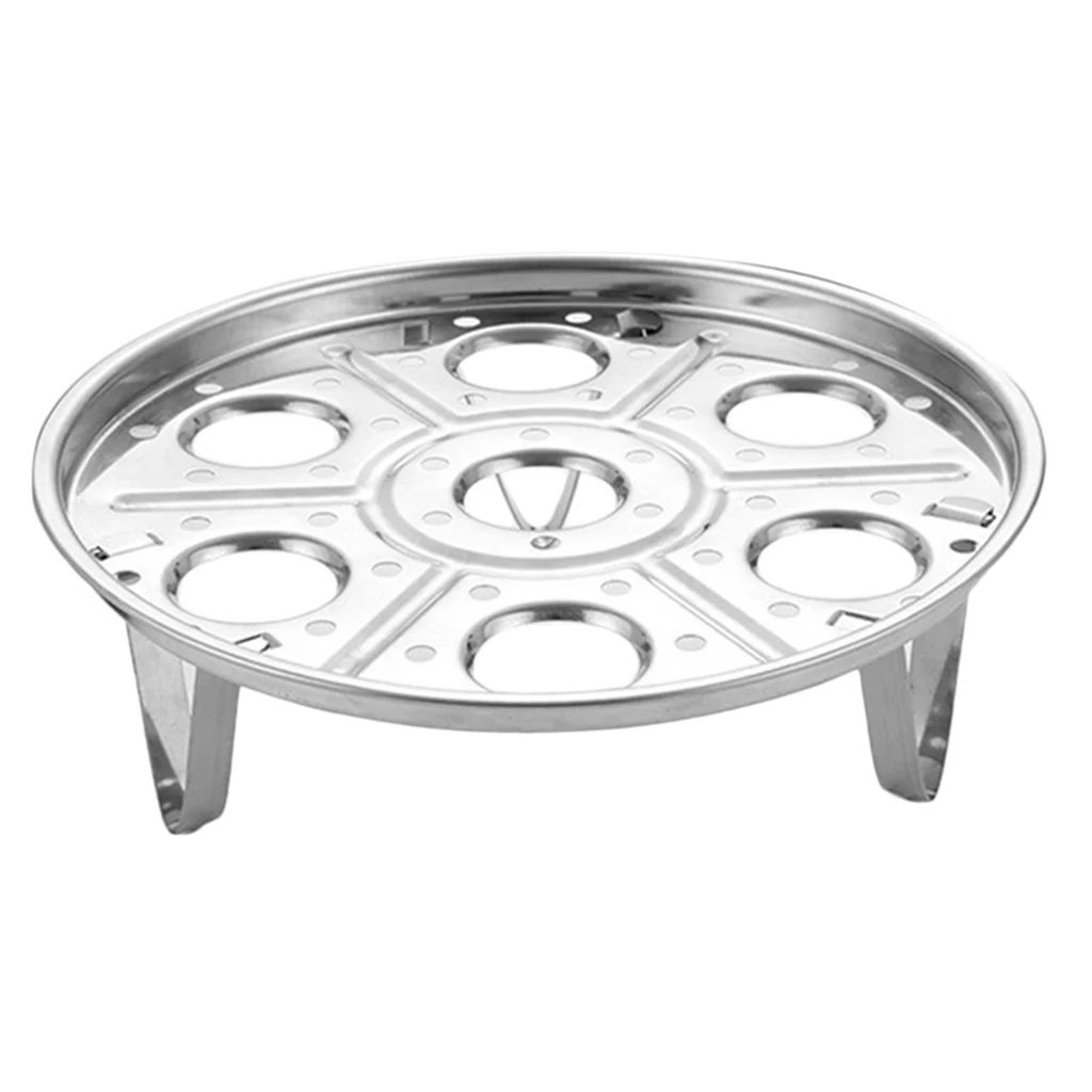 Kitchen Egg Steamer Rack Pot Steamer Steaming Tray Stand Stainless 6cm 8cm