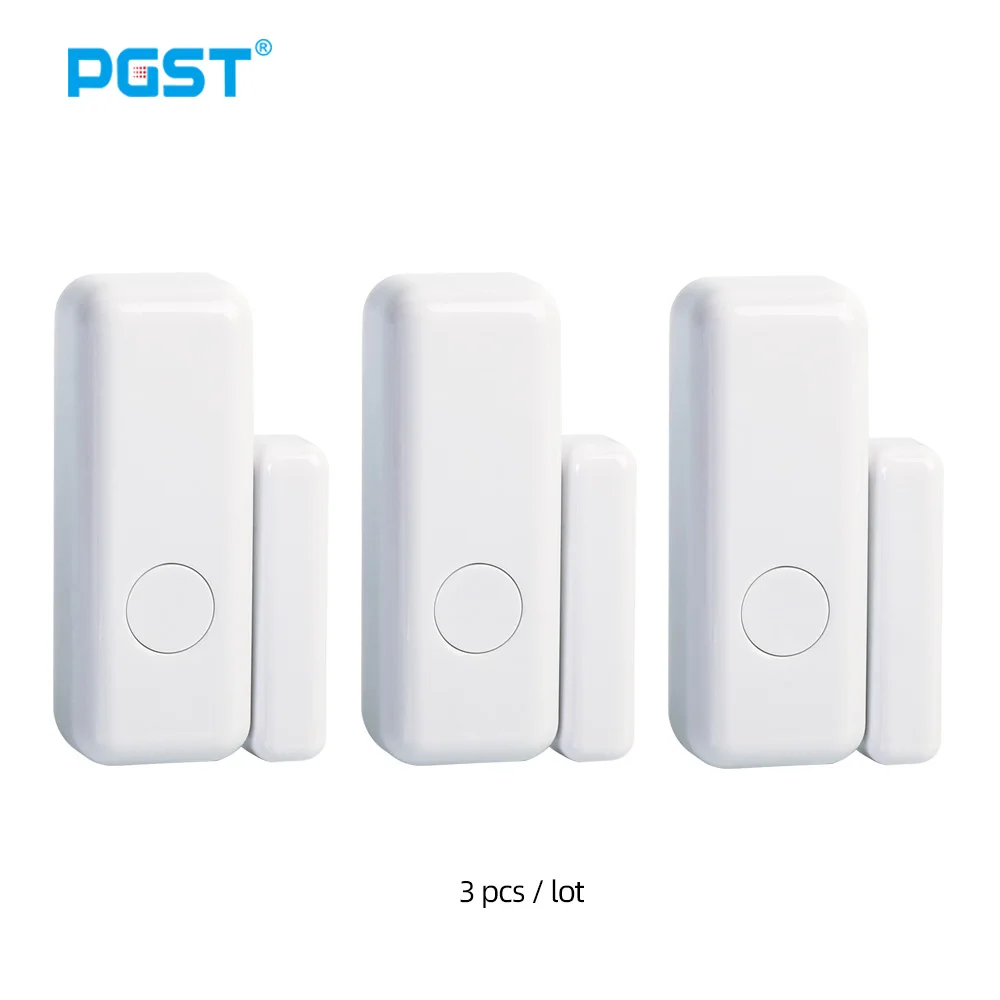 wifi panic button PGST Window Door Sensor for 433MHz Alarm System PG103 Wireless Home Alarm App Notification Alerts alarm siren Alarms & Sensors