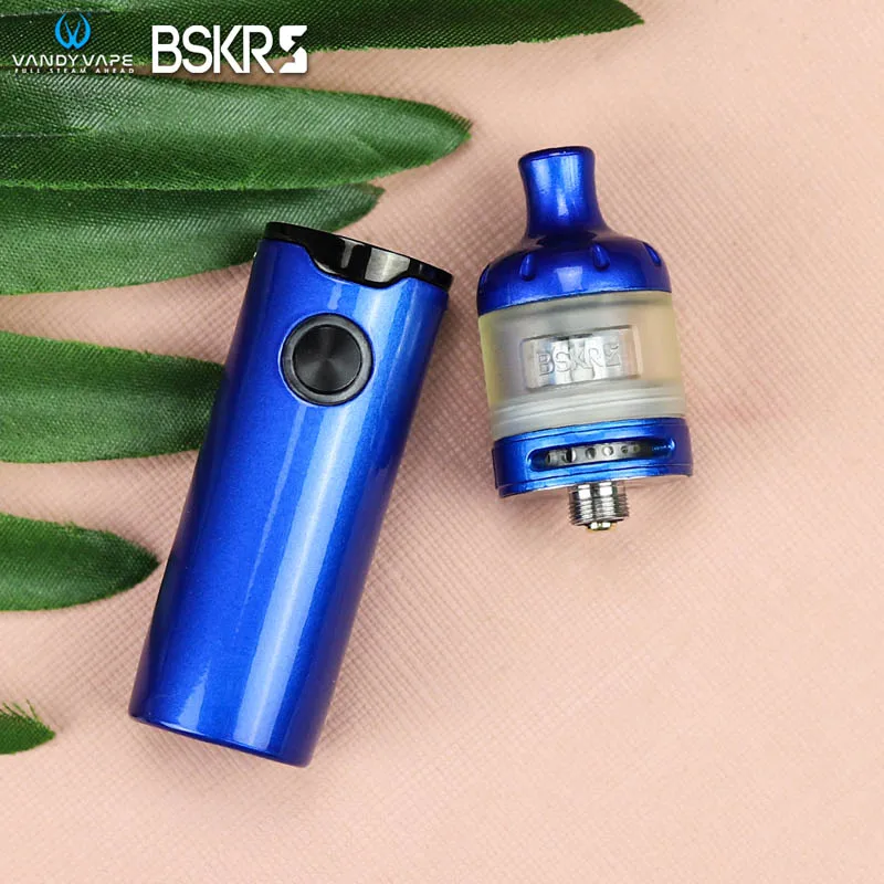 Оригинальный Vandy Vape Berserker S AIO Kit BSKRS Vandyvape электронная сигарета Pen 1100 мАч батарея 2 мл