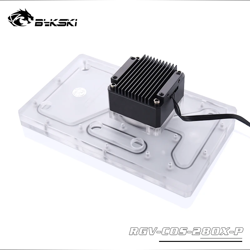 Bykski RGV-COS-280X-P водные платы для Corsair 280Xd чехол для Intel cpu водоблок и один GPU корпус