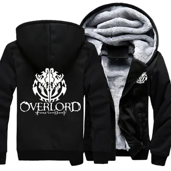 

Men's Hooded Anime Overlord Fleece Thicken Hoodie Unisex Hoodies & Sweatshirts Hoody Jacket Coat US Size TOP