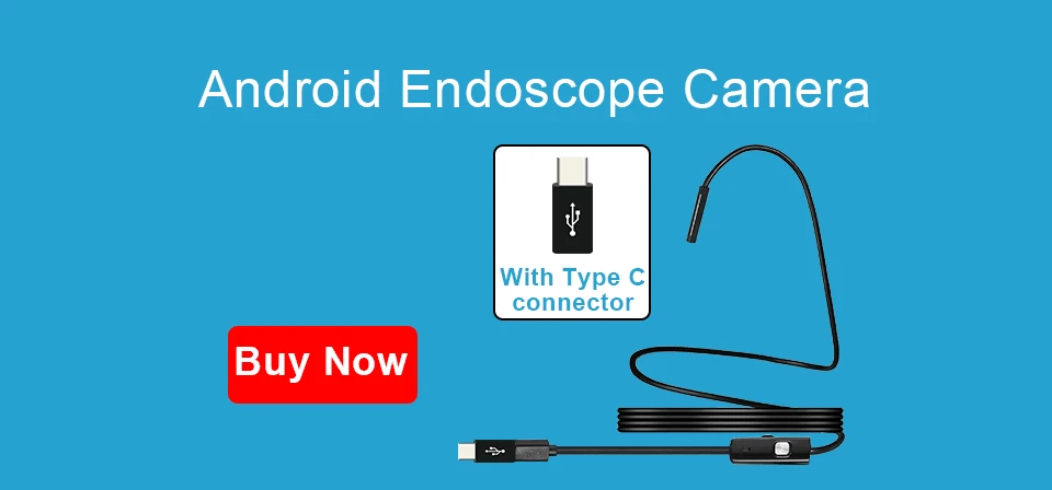 KERUI Mini Endoscope Camera 7mm/5.5mm USB Camera for Android Endoscope Inspection Camera Borescope Waterproof 6 LEDs Adjustable - Famidy.com