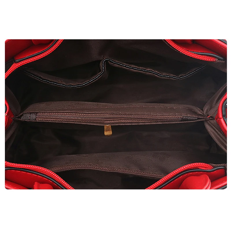 New Female Crossbody Bags For Women Flower Flap Luxury Brand Zipper Women Handbags Ladies Leather Messenger Shoulder Bag