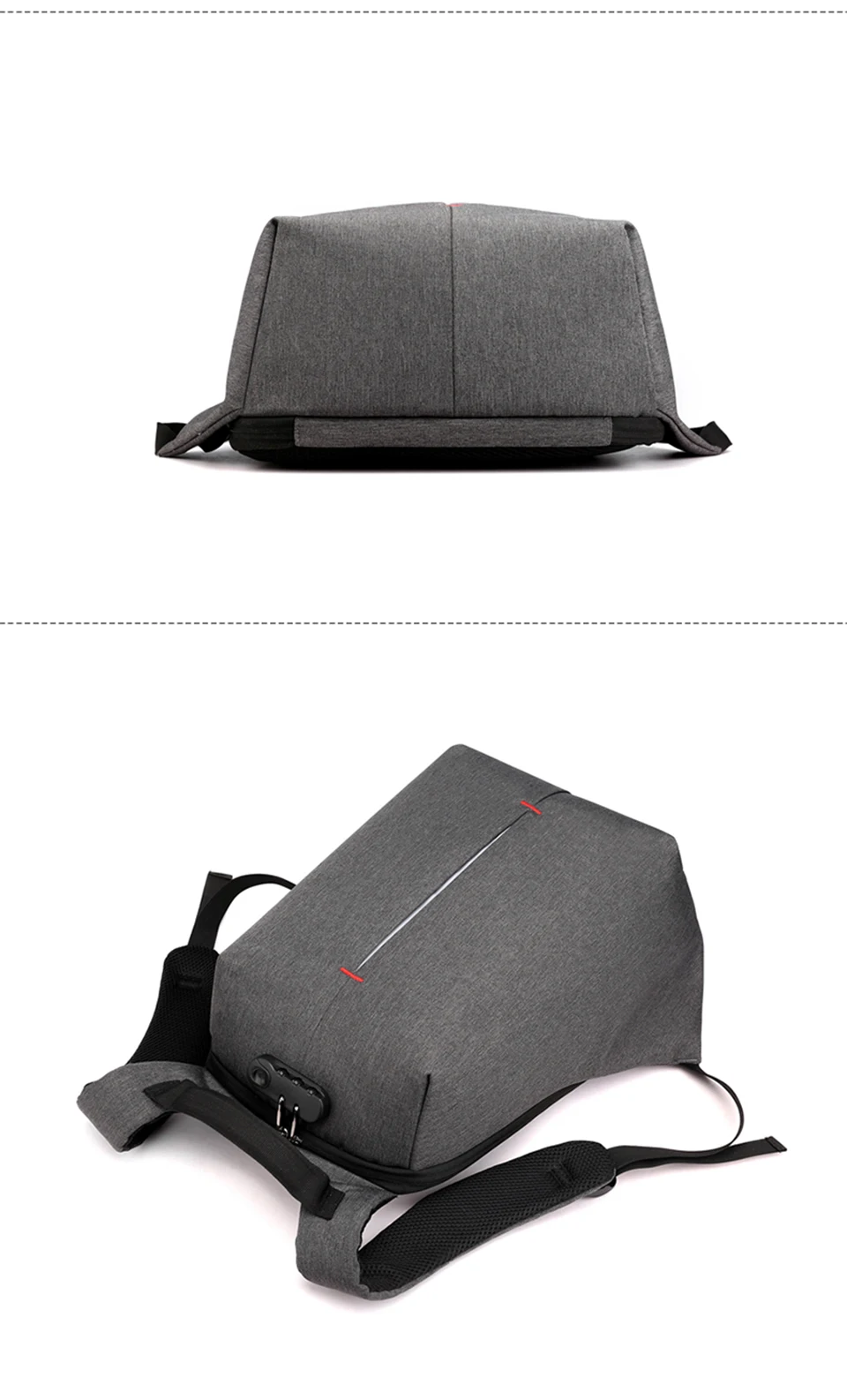 Laptop Backpack 15.6 Inch Notebook Back Pack Anti Theft Business Men Travel Bags Waterproof Male USB Charging Student Bagpack (16)