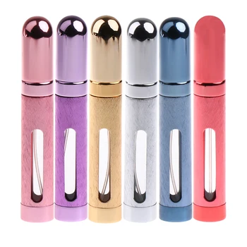 

Travel 8ml Fine Mist Sprayer Bottle Makeup Atomizer Fragrance Aftershave Perfume Aluminum Essential Oil Container Vial