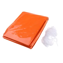 Аварийное спасение 2 человека тепловое укрытие сворачиваемая в трубочку палатка-светоотражающий легкий водонепроницаемый