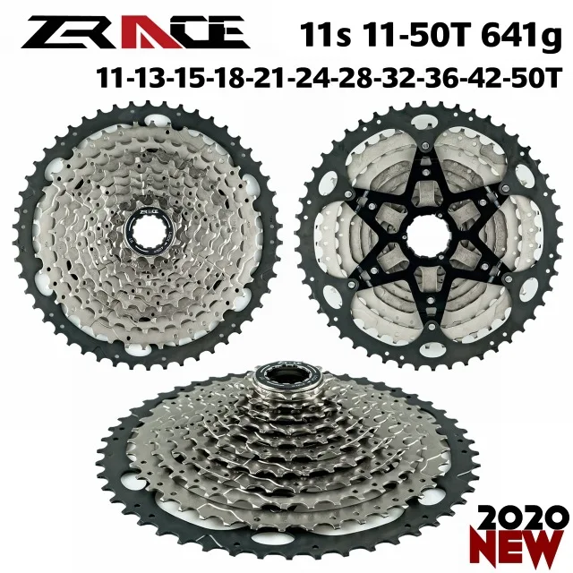 Кассета для велосипеда zracing 8 9 10 11 скоростей MTB велосипед freewheel 11-42 T/11-46 T/11-50 T/11-52 T для ALIVIO/DEORE/SLX/XT - Цвет: 11S 50T