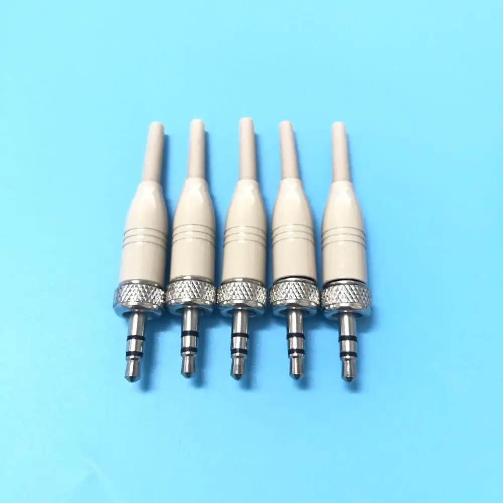 5 pcs 3.5mm Stereo Screw Lock Connector for Sennheiser EW100 EW300 EW500 G1 2 3 Sony Saramonic Microphone Spare Plug Adapter | Электроника