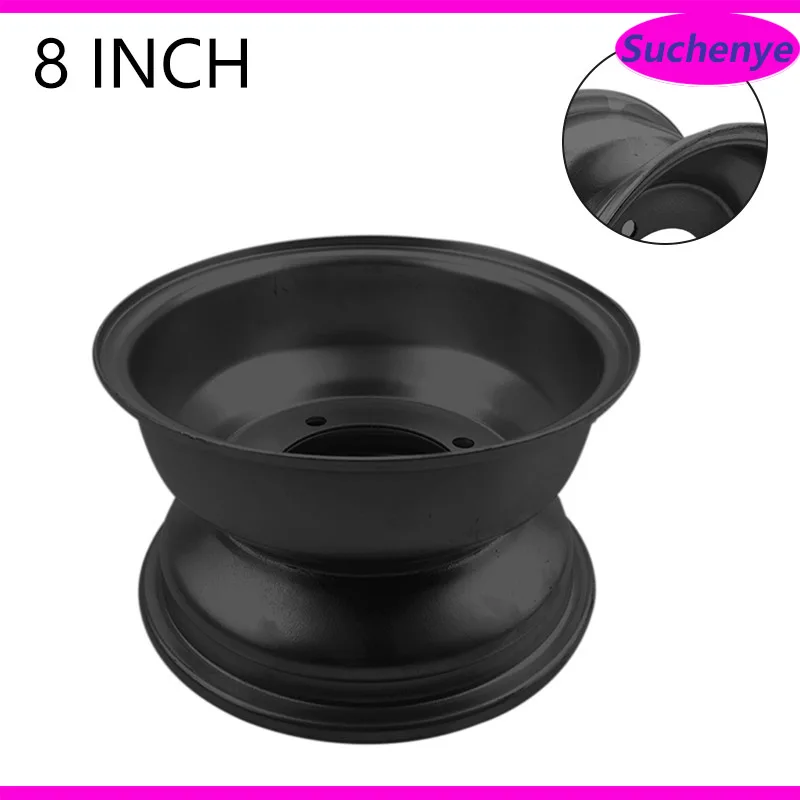 

8 inch 3-hole Iron Wheel Hub Rear front 19X7-8, rear 18X9.5-8 used for Kart ATV tire accessories