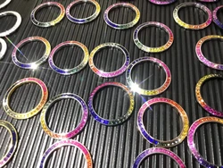 Relógio de diamante de imitação alta personalizado