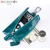 Fashion New Genuine Leather Men Key Holder Housekeeper Keys Organizer Women Coin Purse Zipper Car Key Case Coins Pouch Cover Bag ► Photo 1/6