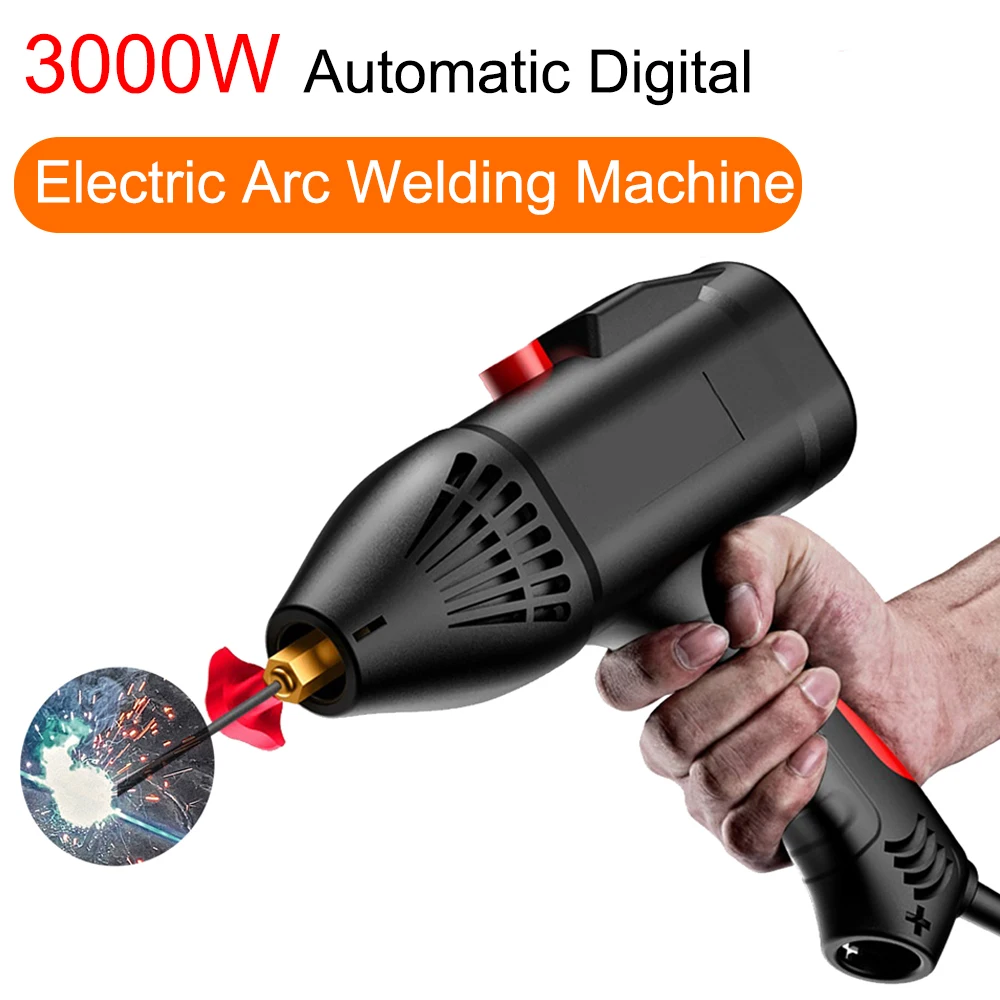 PROD 1005003044240401 220V 3000W Handheld Portable Electric Arc Welding
Machine Automatic Digital Intelligent Welding Machine Current Adjustment