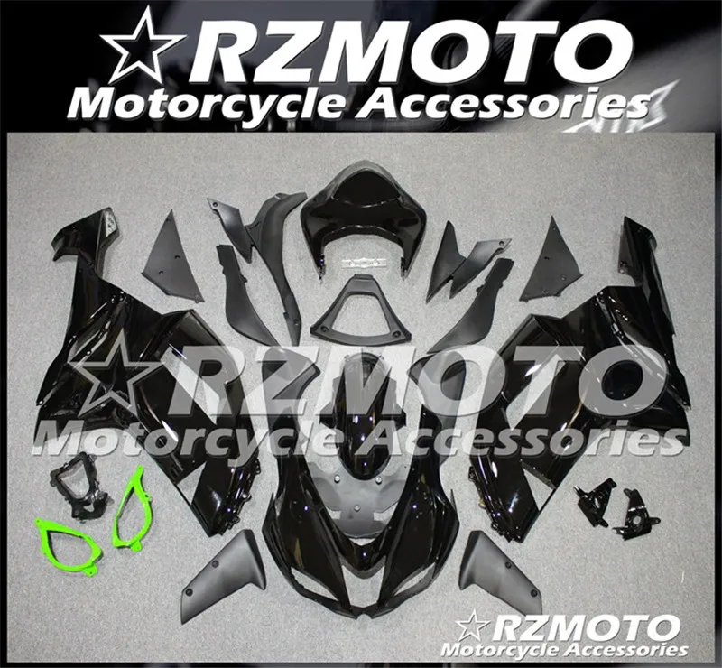 Мотоциклетный обтекатель abs Подходит для Kawasaki ZX6R 636 ZX-6R 2007 2008 корпусные детали пресс-форм Магазин № 0282