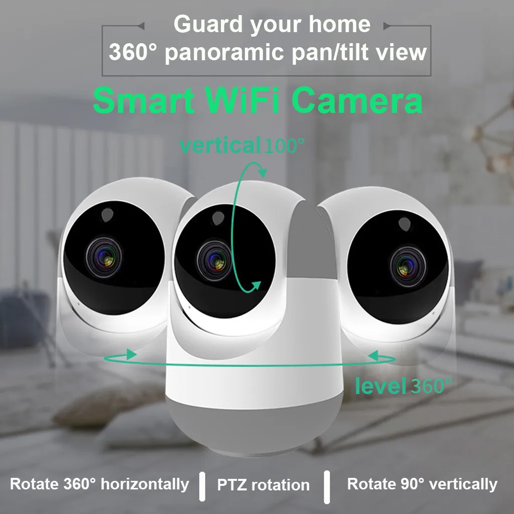 HD IP облачная камера для хранения видеонаблюдения Wifi безопасность ночное видение