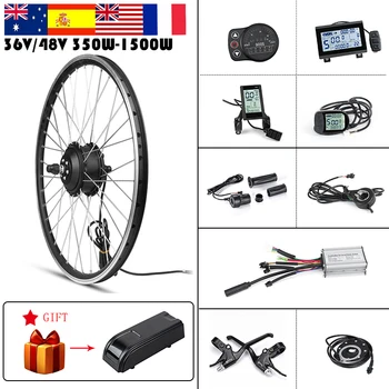 

Electric Bike Conversion Kit Rear BLDC Hub Motor Wheel 36V/48V 500W 1000W 1500W 26 inch Motor Wheel Electric Bicycle Conversion