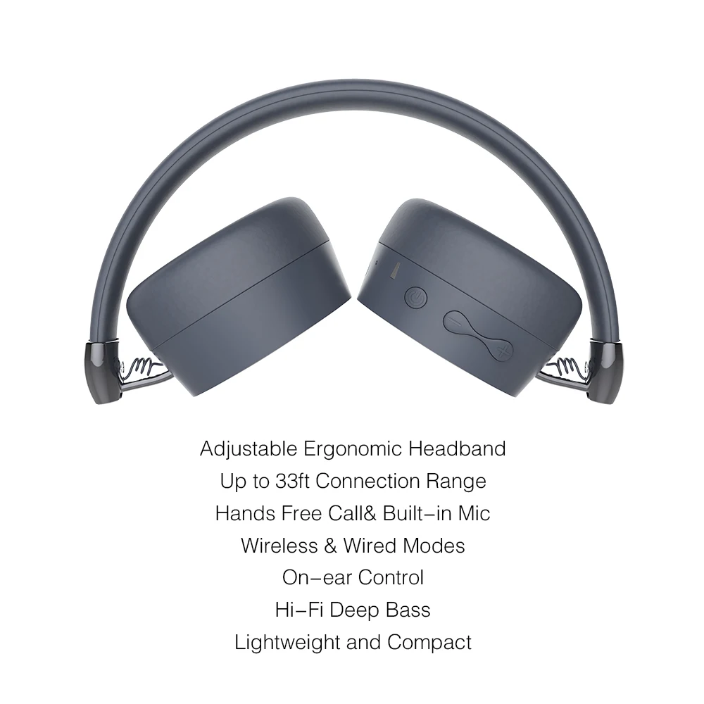 E95 беспроводные Bluetooth наушники складной светодиодный свет светящийся HiFi стерео глубокий бас гарнитура с микрофоном