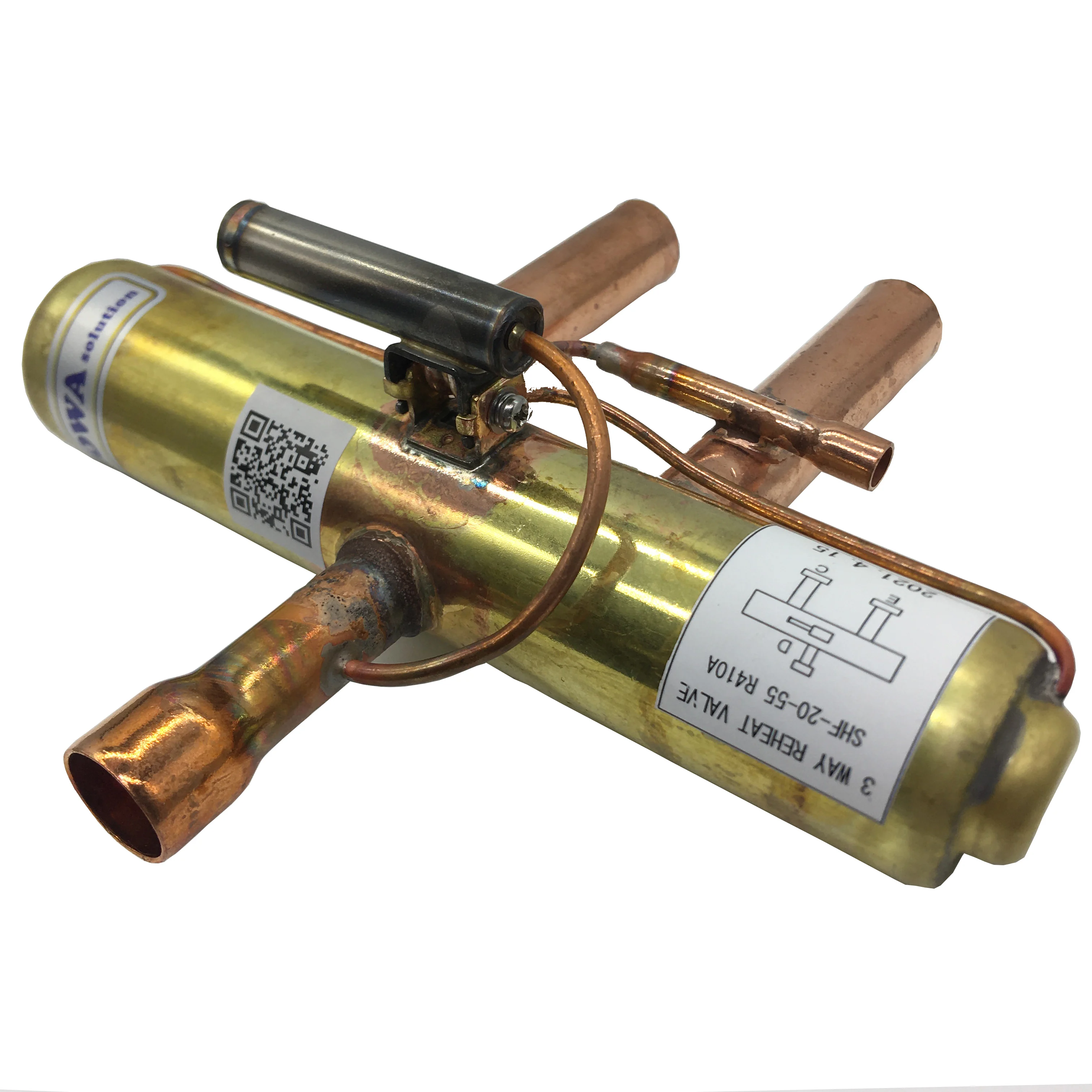 DN15 Solenoid ย้อนกลับวาล์วใช้แรงดันสูงด้านข้างในฟลูออรีนปั๊ม Air