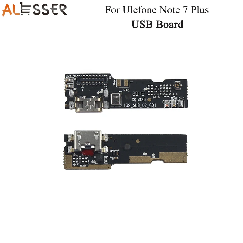 Alesser для Ulefone Note 7 P USB-разъем зарядки в сборе детали замены Plus аксессуары телефонов