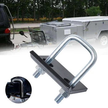 

Swaying Damper Trailer Parts Truck Reduces Noise U-bolt Clamp Accessories Metal Anti Rattle Stabilizer Hitch Tightener Lock Down