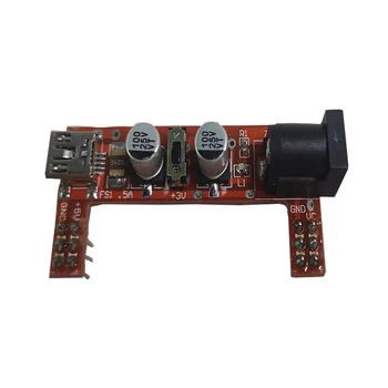 

New Breadboard Dedicated Red Power Supply Module 2 Way High Quality Solderless Bread Board