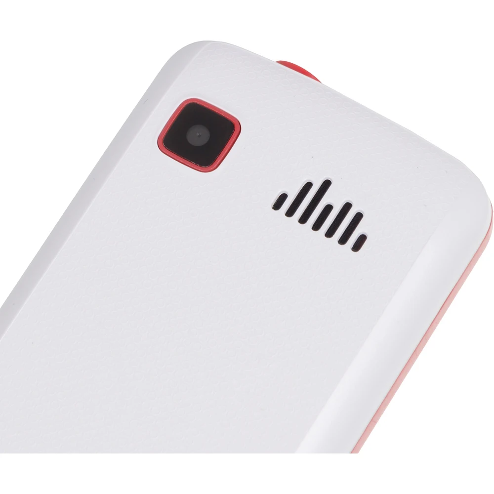 Mobile phone BQ One Power 1846 32 MB white/red 2Sim 1.7" TN 128x160 0.3Mpix