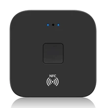 Стабильный двухканальный портативный аудио адаптер стерео беспроводной Bluetooth музыкальный приемник NFC 2RCA автомобильный для телефона ТВ Aux USB динамик