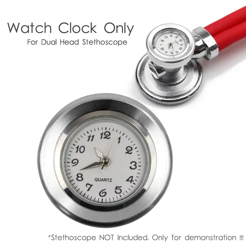 Quartz Stethoscope Watch Clock Time Accessory Kit For Dual Head Doctor Medical Stethoscope Aliexpress