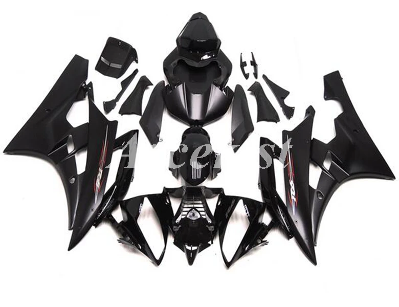 

4Gifts ( Injection Mold ) New ABS Motorcycle Full Fairings kit for YAMAHA YZF-R6 2006 2007 06 07 R6 bodywork set black