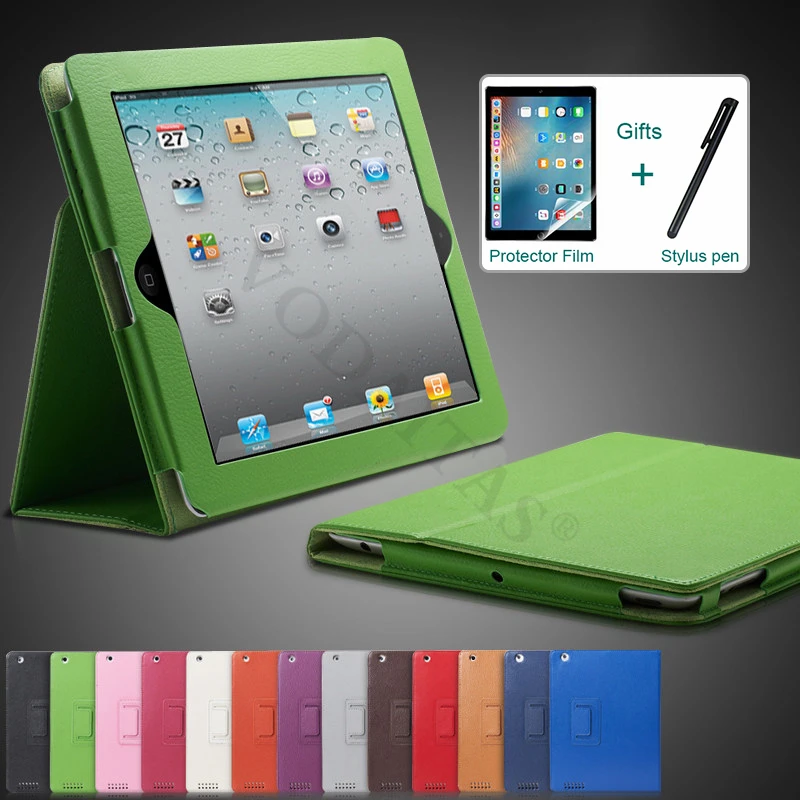 Чехол для iPad 4 модель A1458 A1459 A1460 Folio Flip PU кожаный чехол с дисплеем Retina 2 и 3
